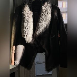 All Saints Co Leather Jacket